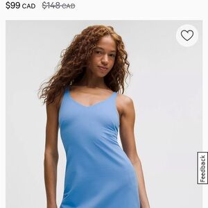 lululemon athletica Blue Dress